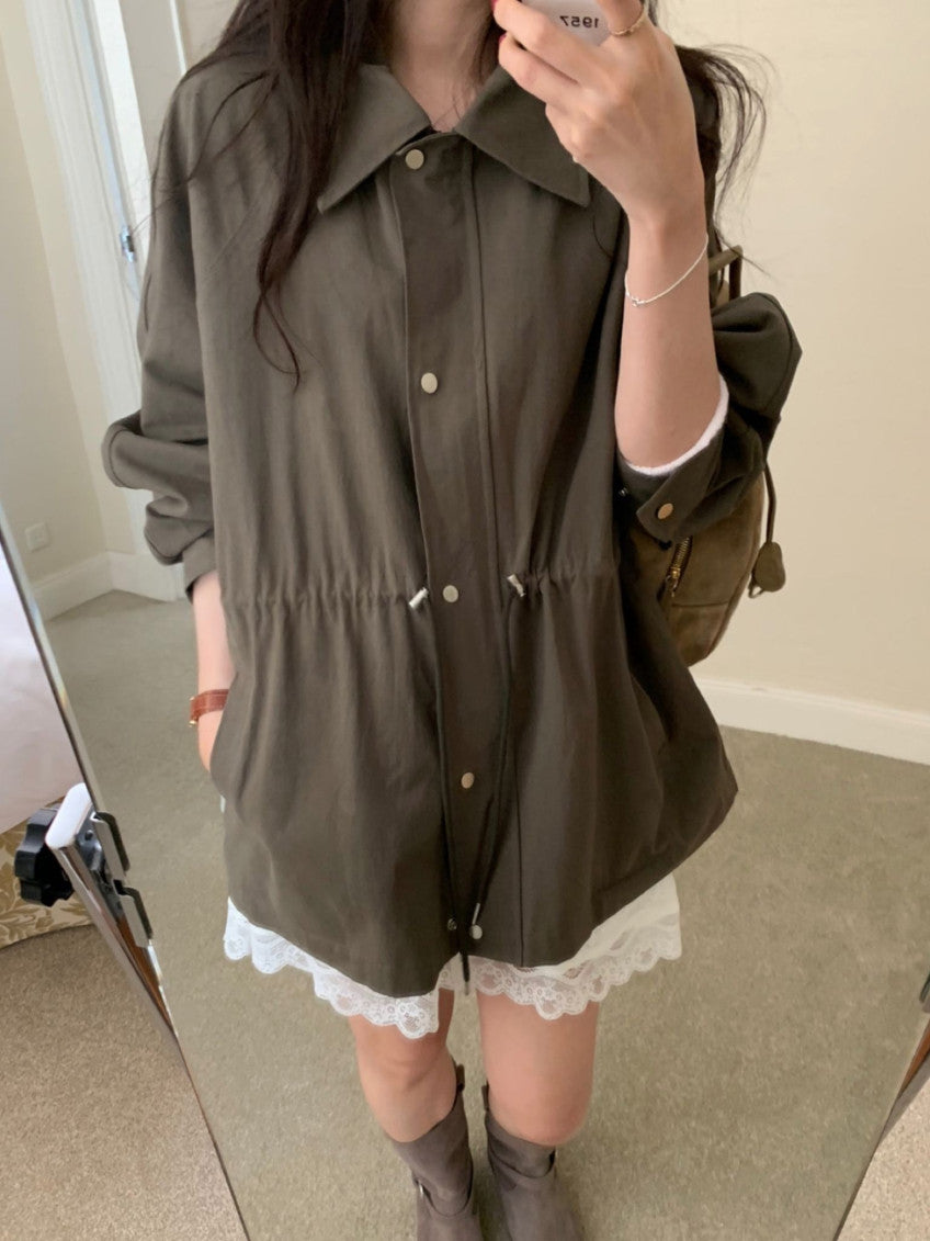 Half-string field jacket-2col