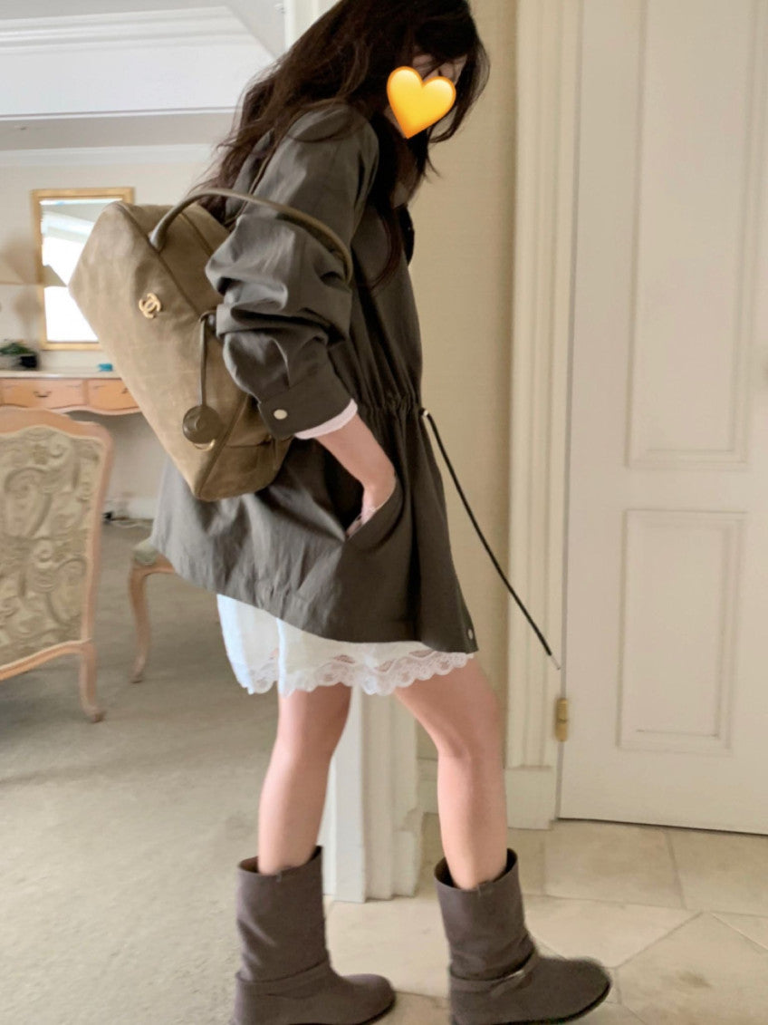 Half-string field jacket-2col