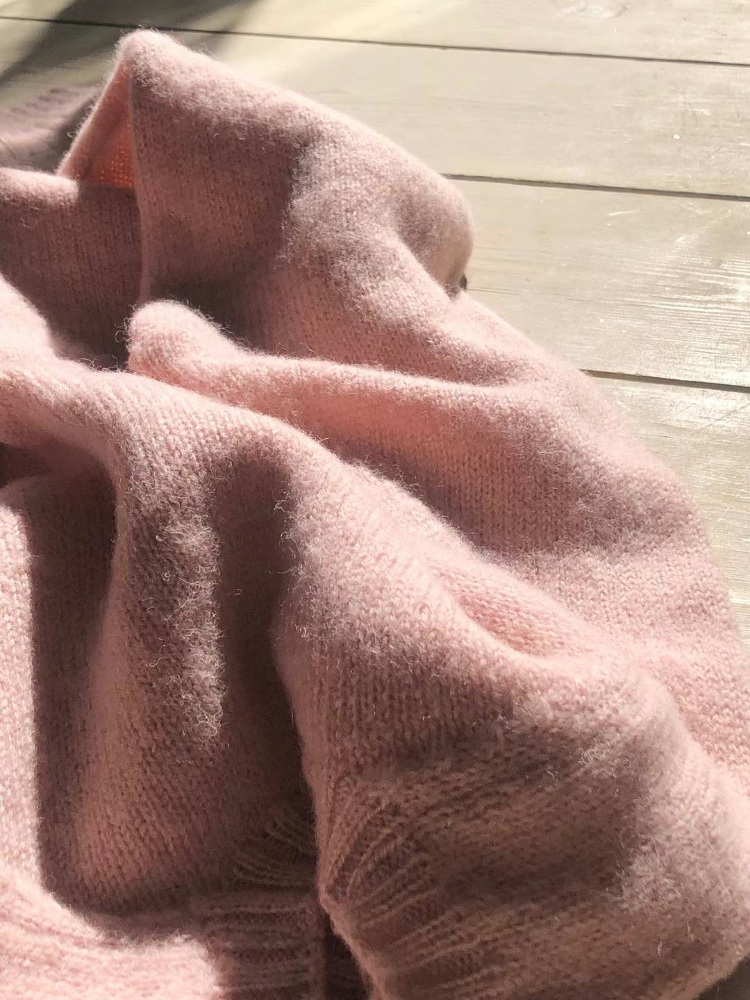 Ounce rosy brush shagidog knit-3col