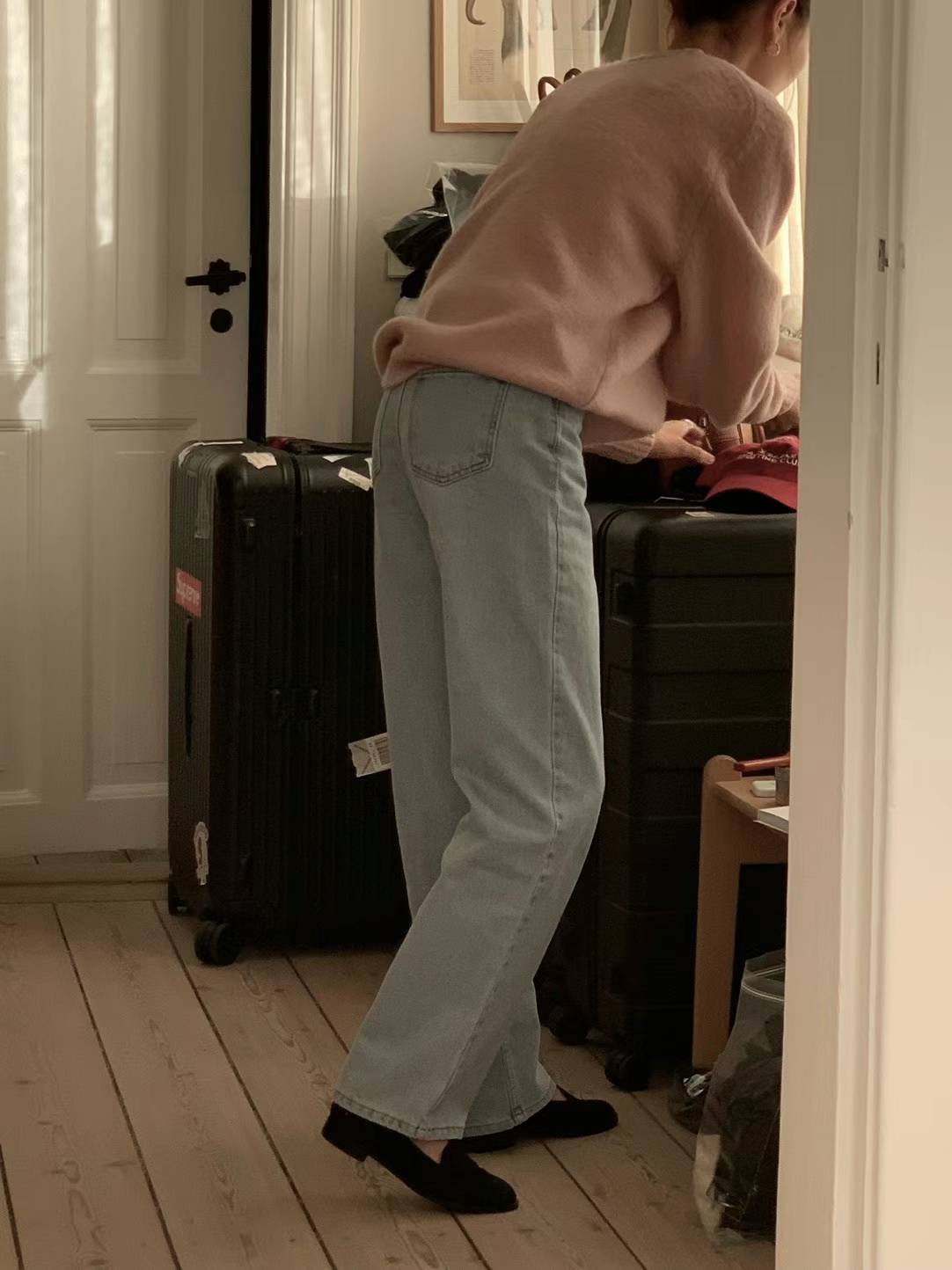 Ounce rosy brush shagidog knit-3col