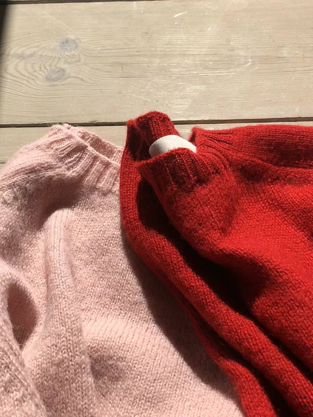 Ounce rosy brush shagidog knit-3col