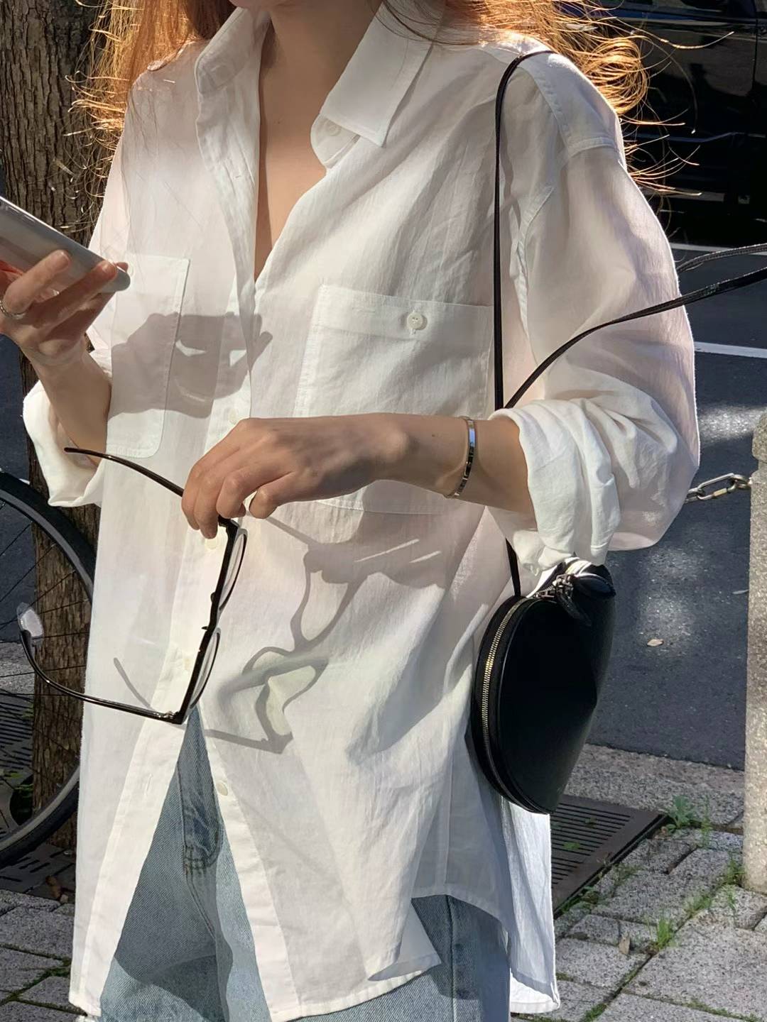 Ounce washing light shirt-3col