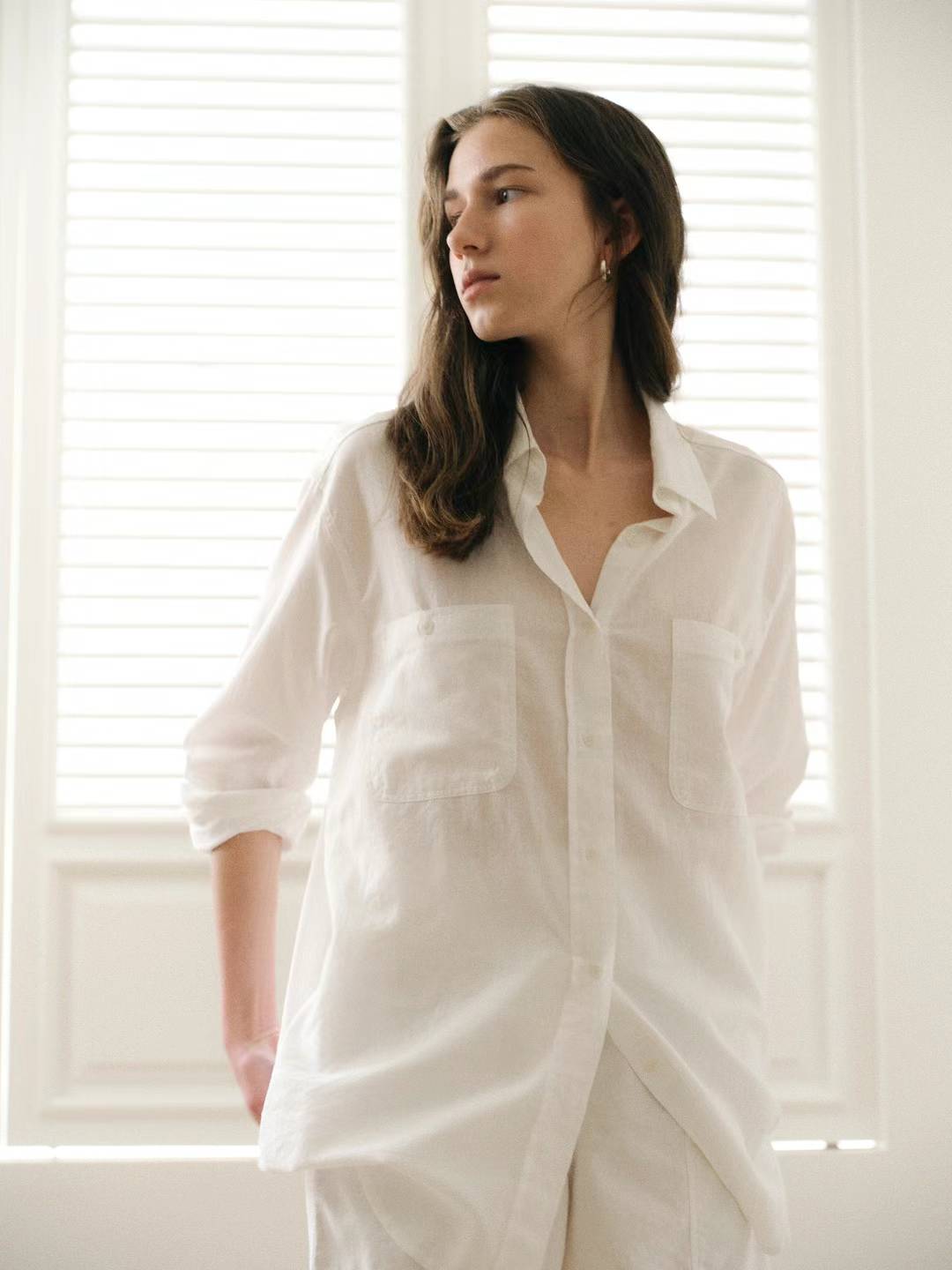 Ounce washing light shirt-3col