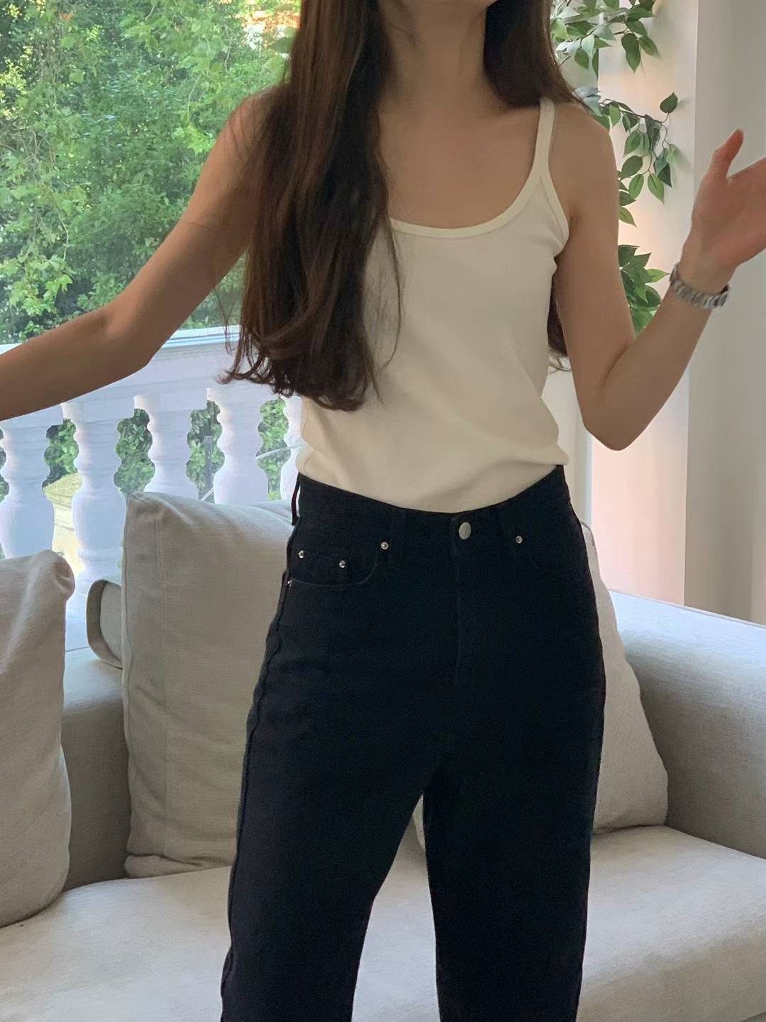 Ounce plain sleeveless-5col