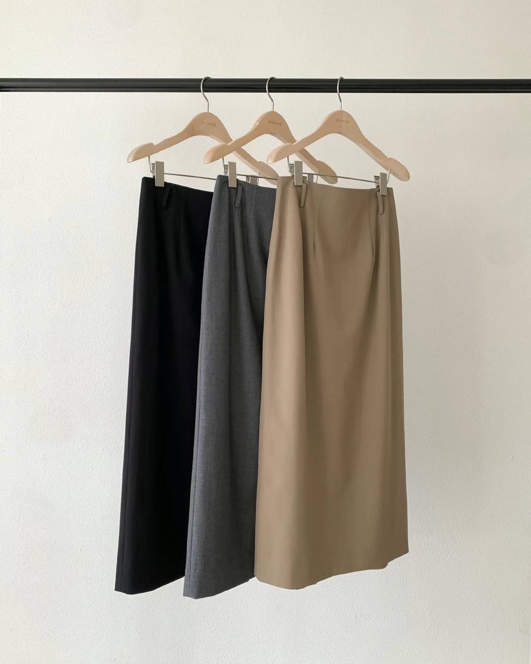 Ounce mood maxi skirt-3col