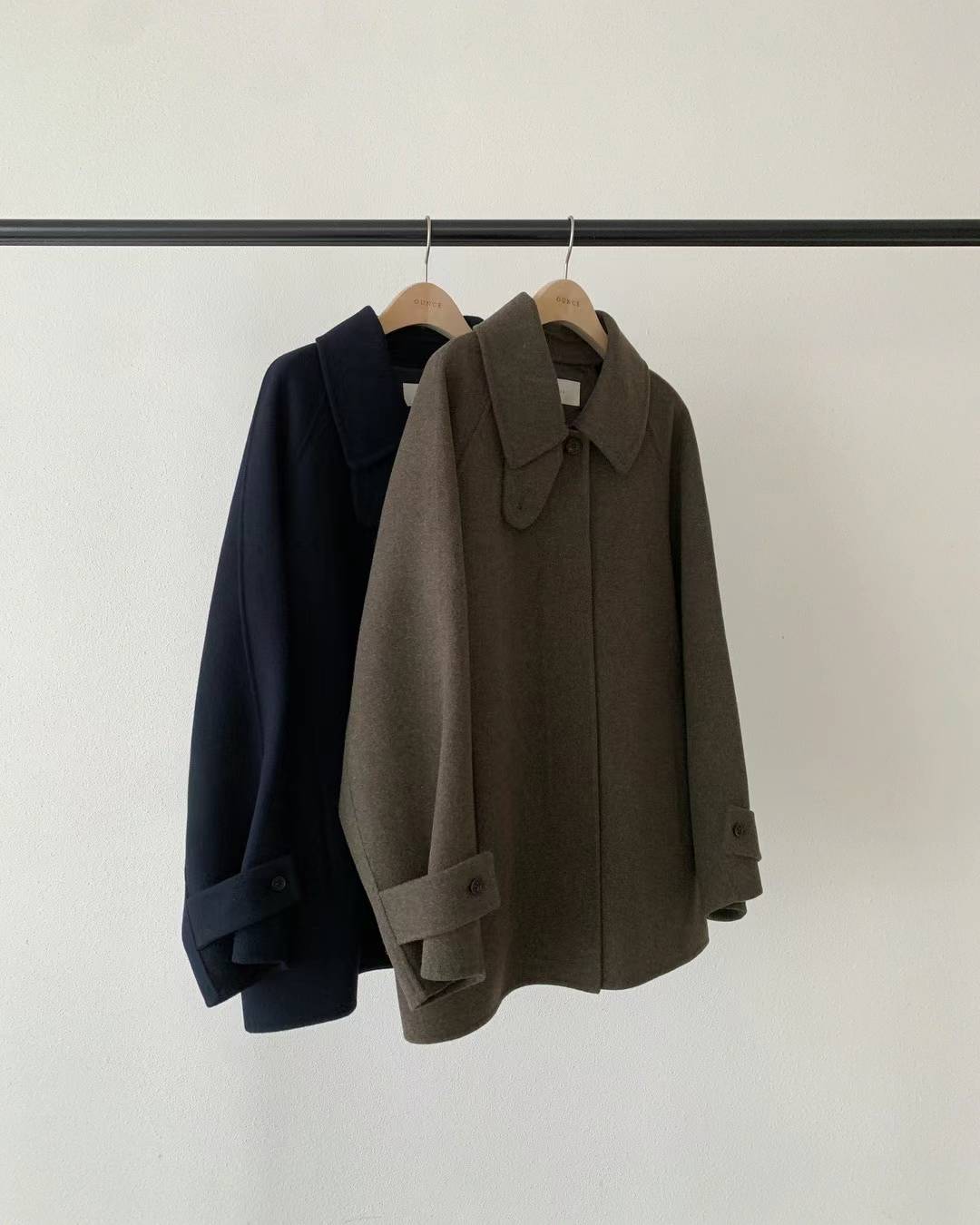 【OUNCE】 cashmere half handmade coat Ounce cashmere half handmade coat-2col – LEDAY