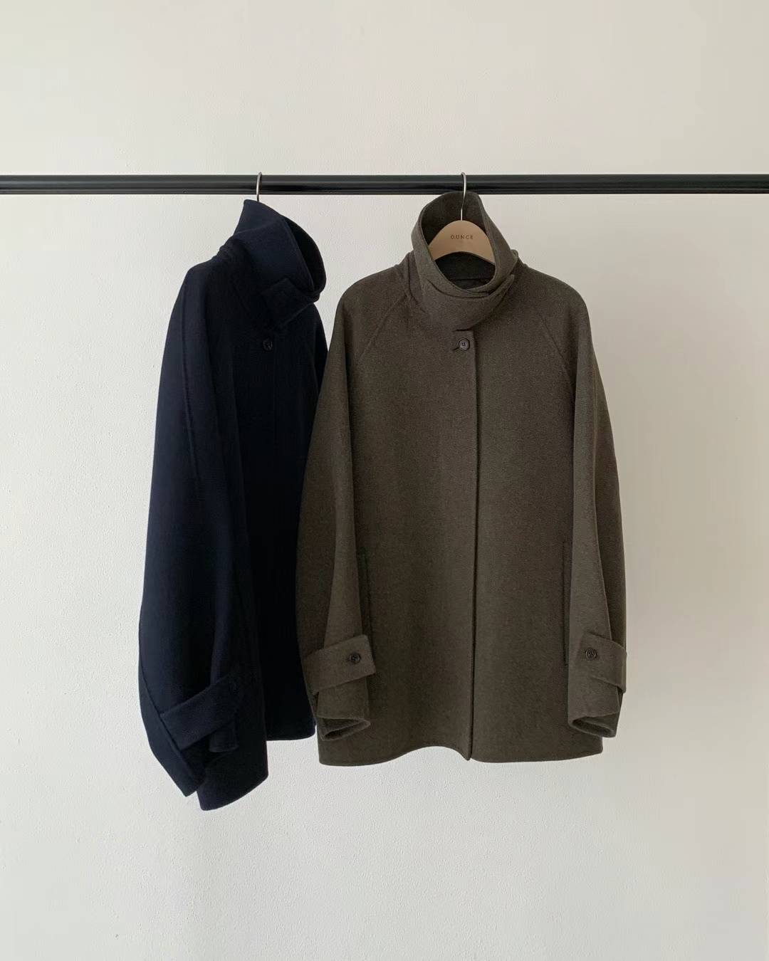 【OUNCE】 cashmere half handmade coat Ounce cashmere half handmade coat-2col – LEDAY