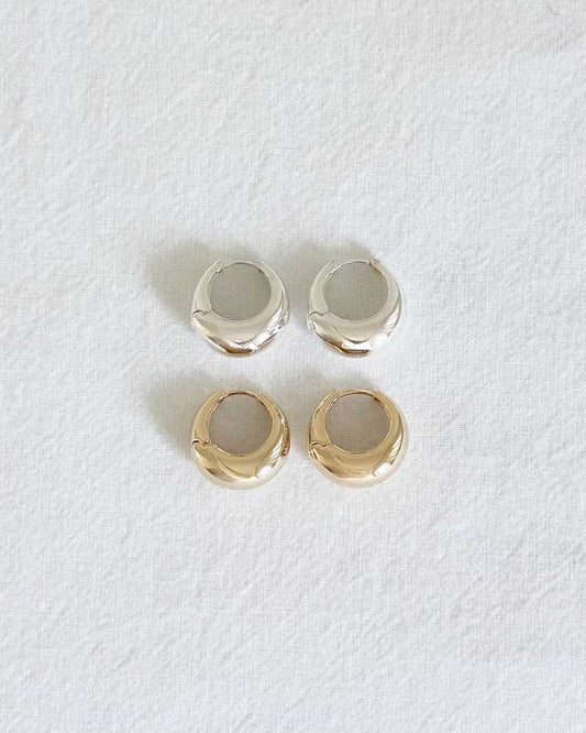 Renee silver earring