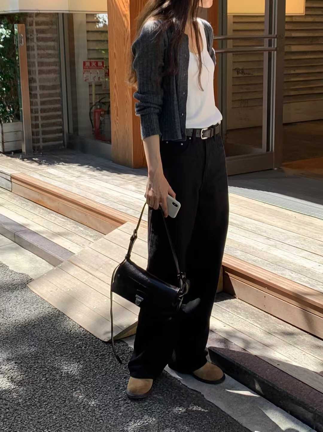 Ounce erin mohair cardigan-3col