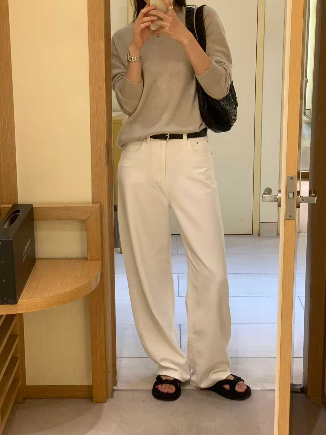 Ounce river v knit-3col
