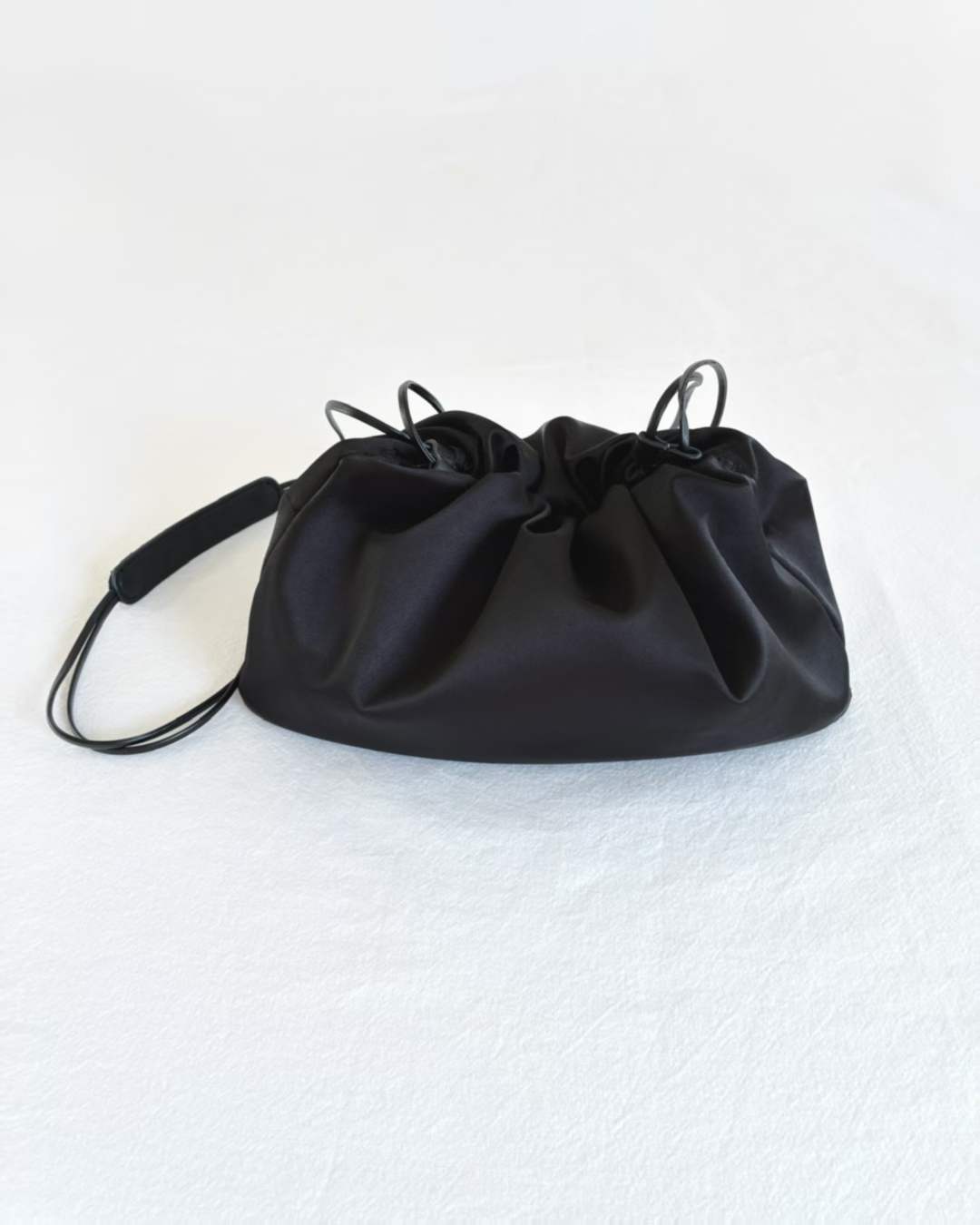 Ounce satin leather bag