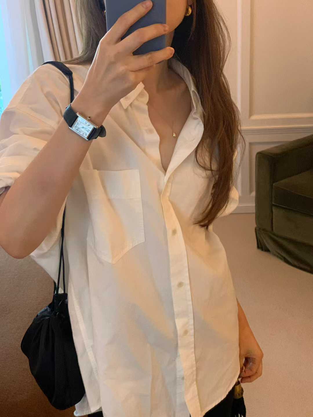 Ounce porter oxford shirt-2col