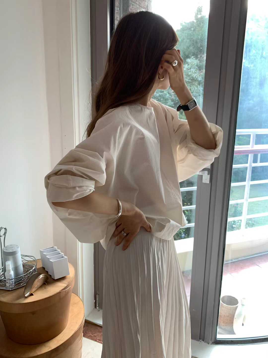 Ounce ball blouse-2col