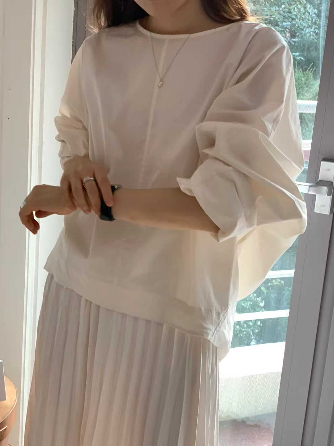 Ounce ball blouse-2col