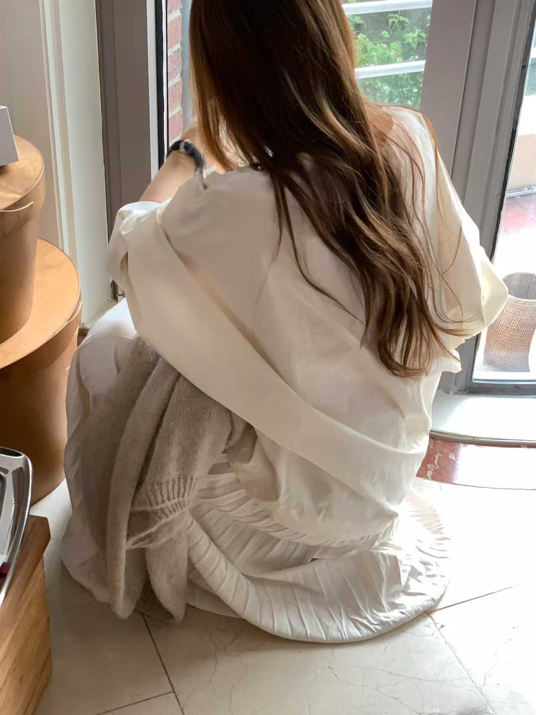 Ounce ball blouse-2col