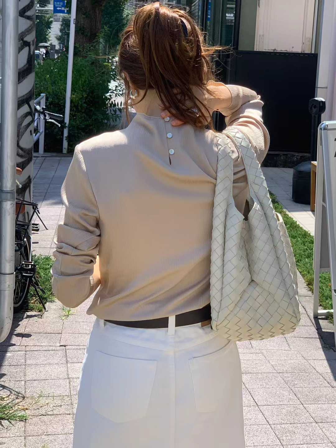 Ounce rora blouse-2col