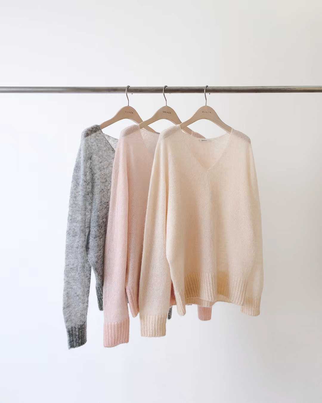 Ounce rumi mohair knit-3col