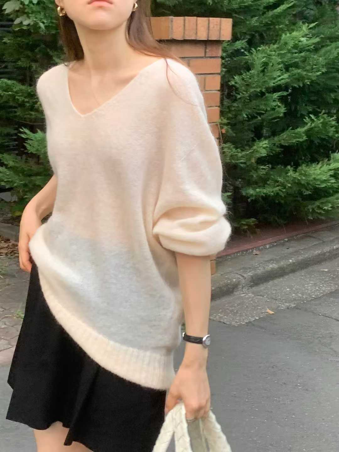 Ounce rumi mohair knit-3col