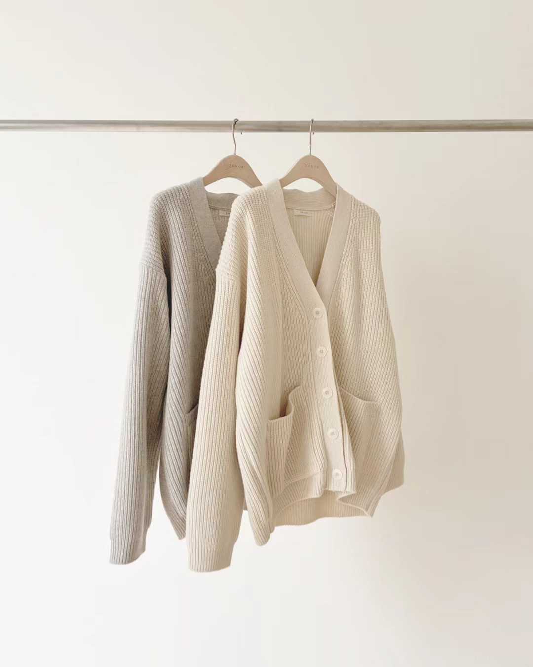 Ounce loose hachi cardigan-2col