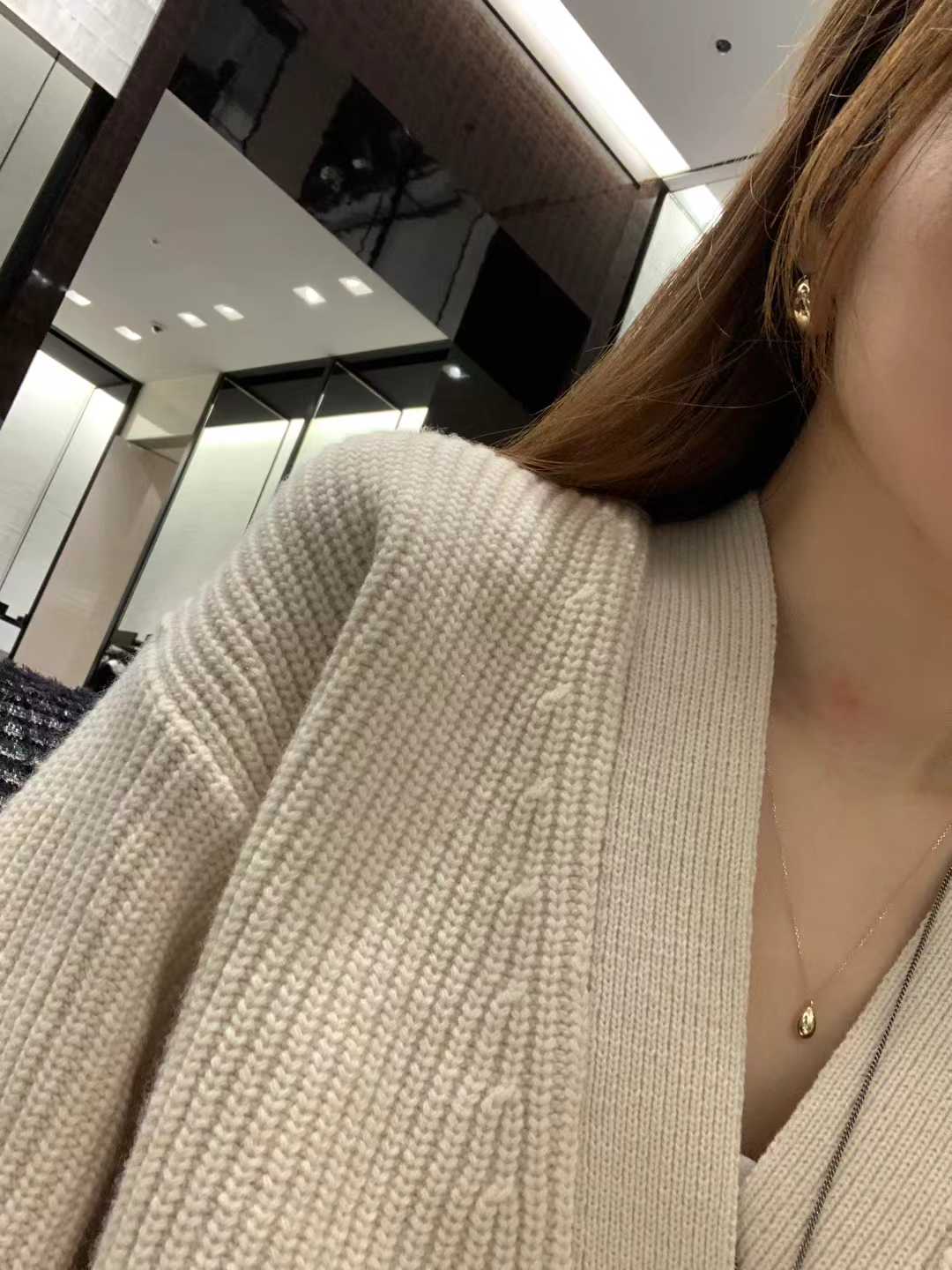 Ounce loose hachi cardigan-2col