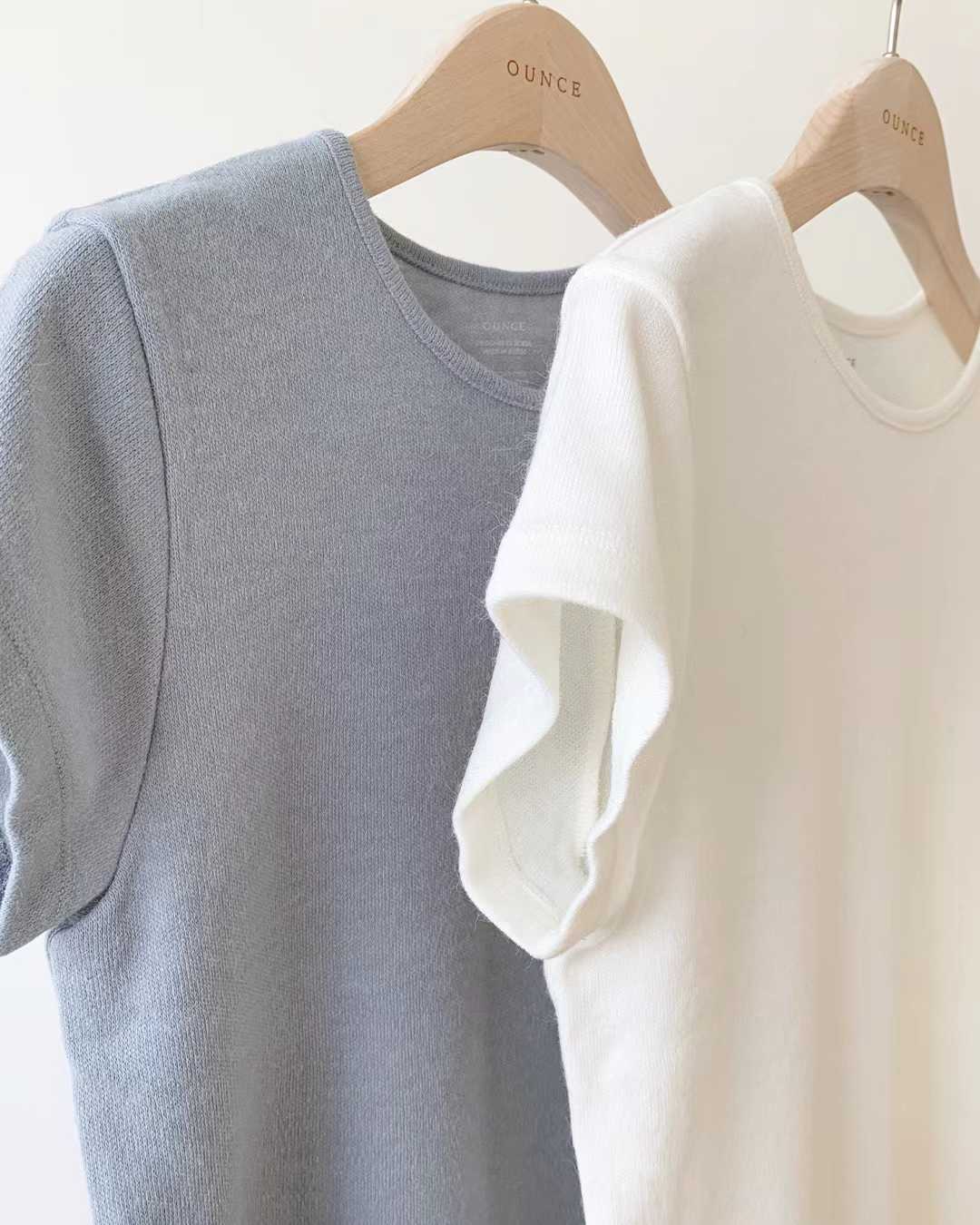 Ounce soft half T-2col