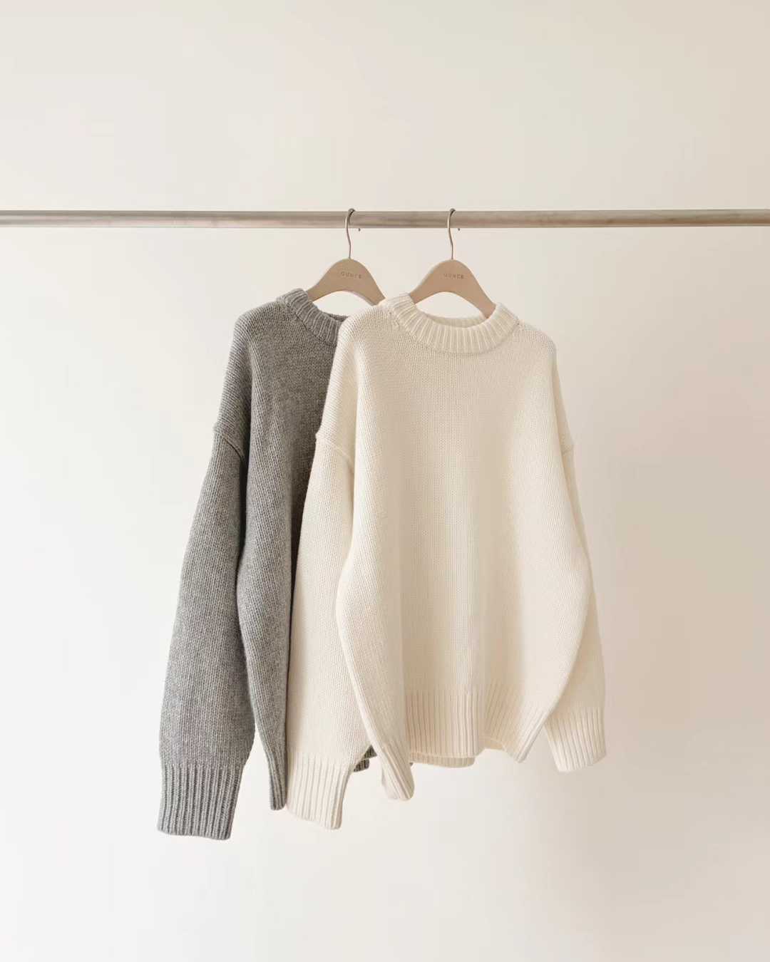 Ounce borton boxy knit-2col