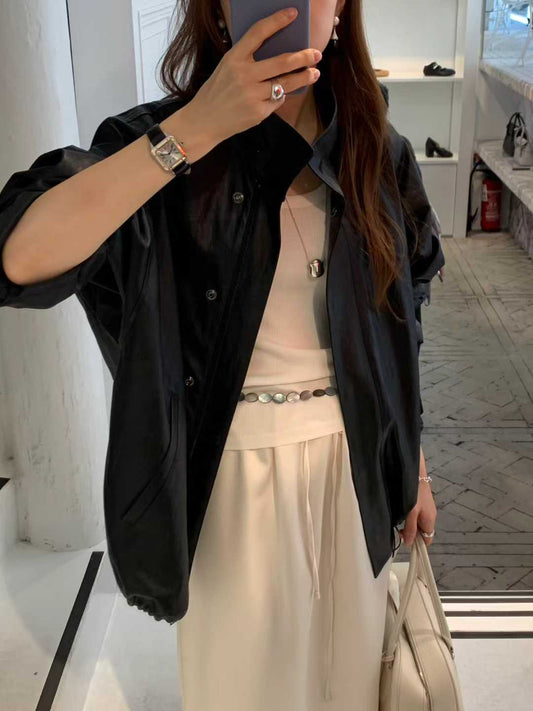 Ounce park leather jumper