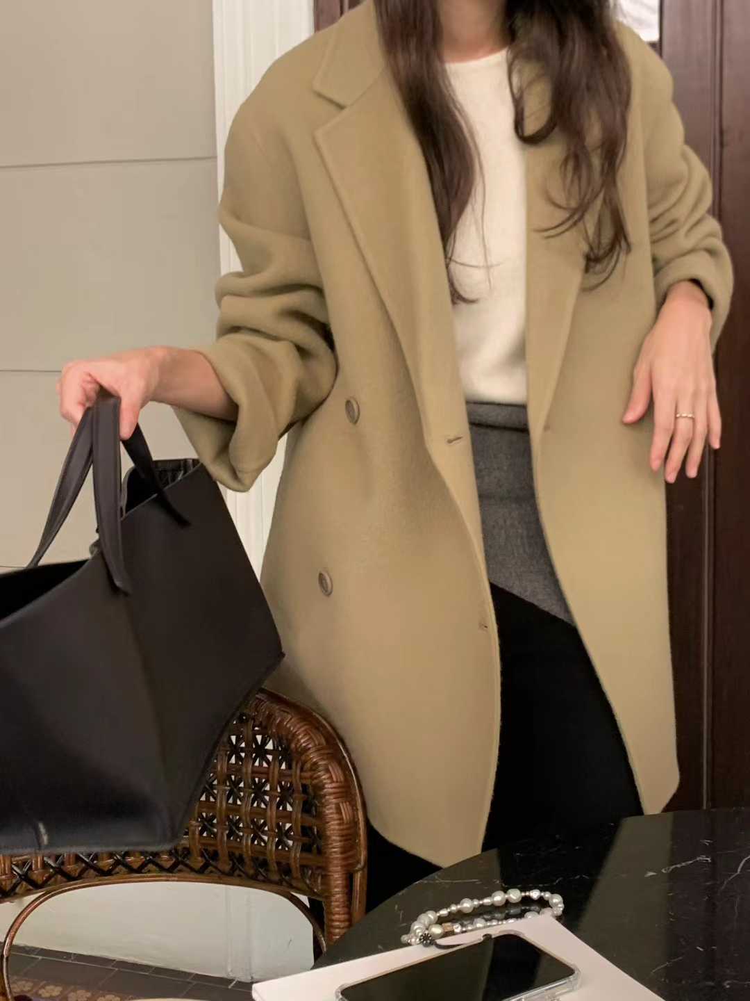 leday handmadecoatハンドメイド コート 韓国 OUNCE 新品 leday handmadecoatハンドメイド コート 韓国 OUNCE