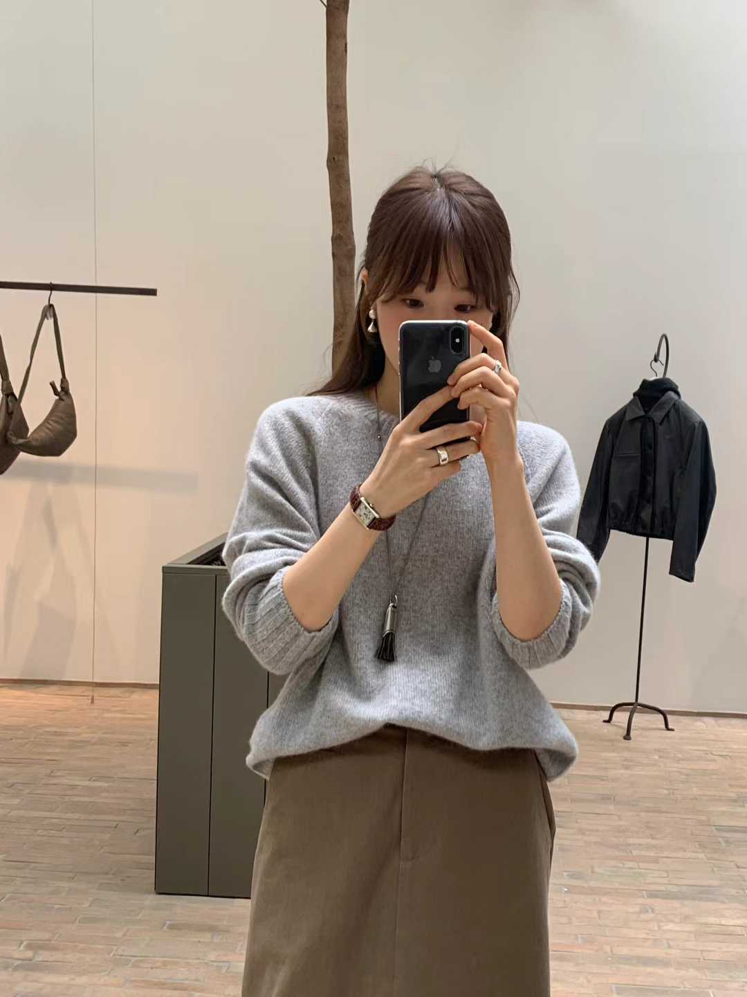 Ounce cash basic full over knit-3col