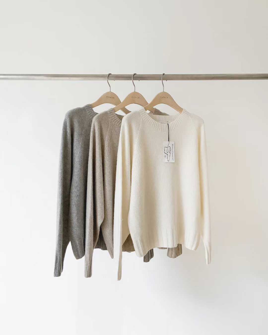 Ounce cash basic full over knit-3col
