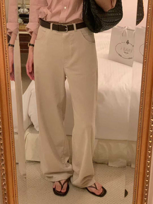 Ounce corduroy natural pants-3col