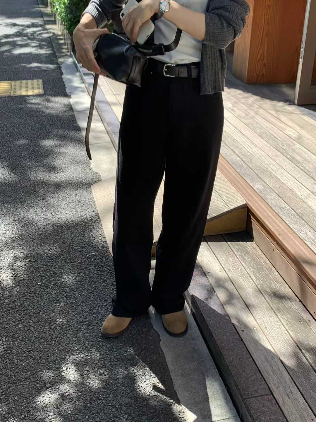Ounce light wide pants-2col