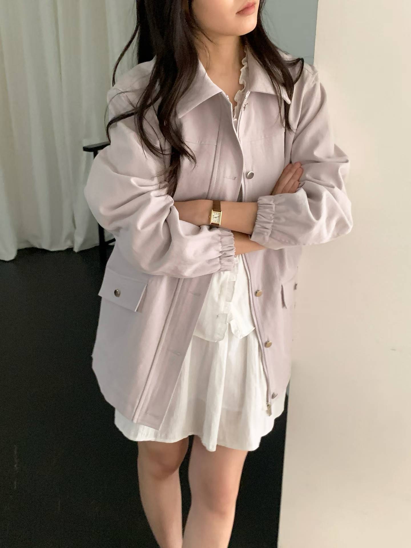 French work jacket-2col