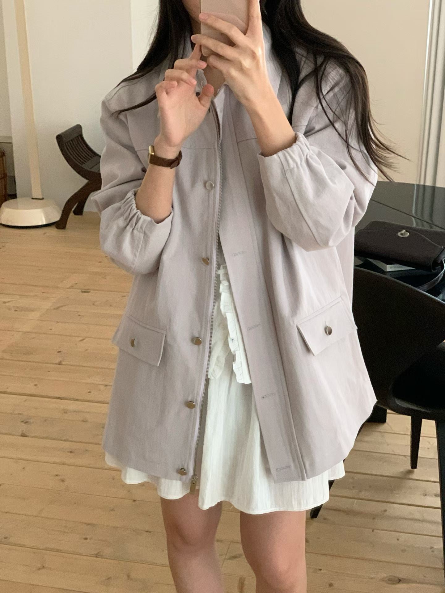 French work jacket-2col