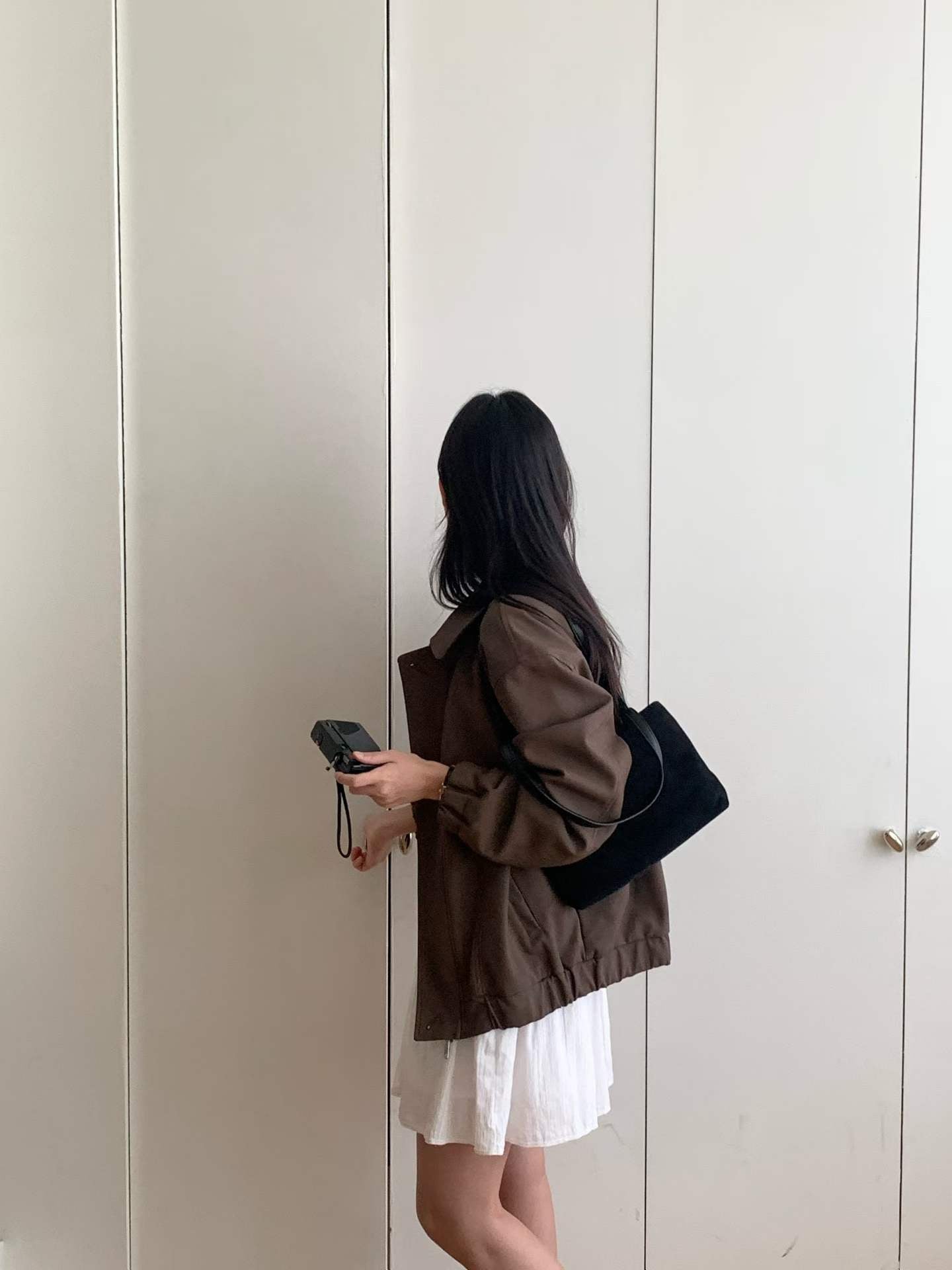 Jenner suede jacket-2col
