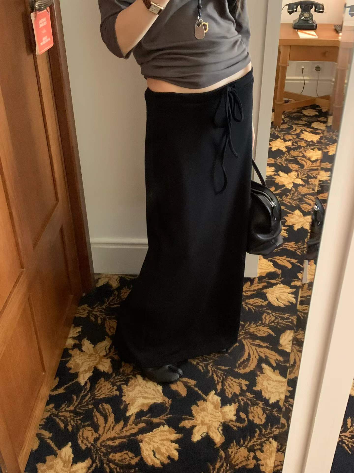Ounce ray string skirt-3col