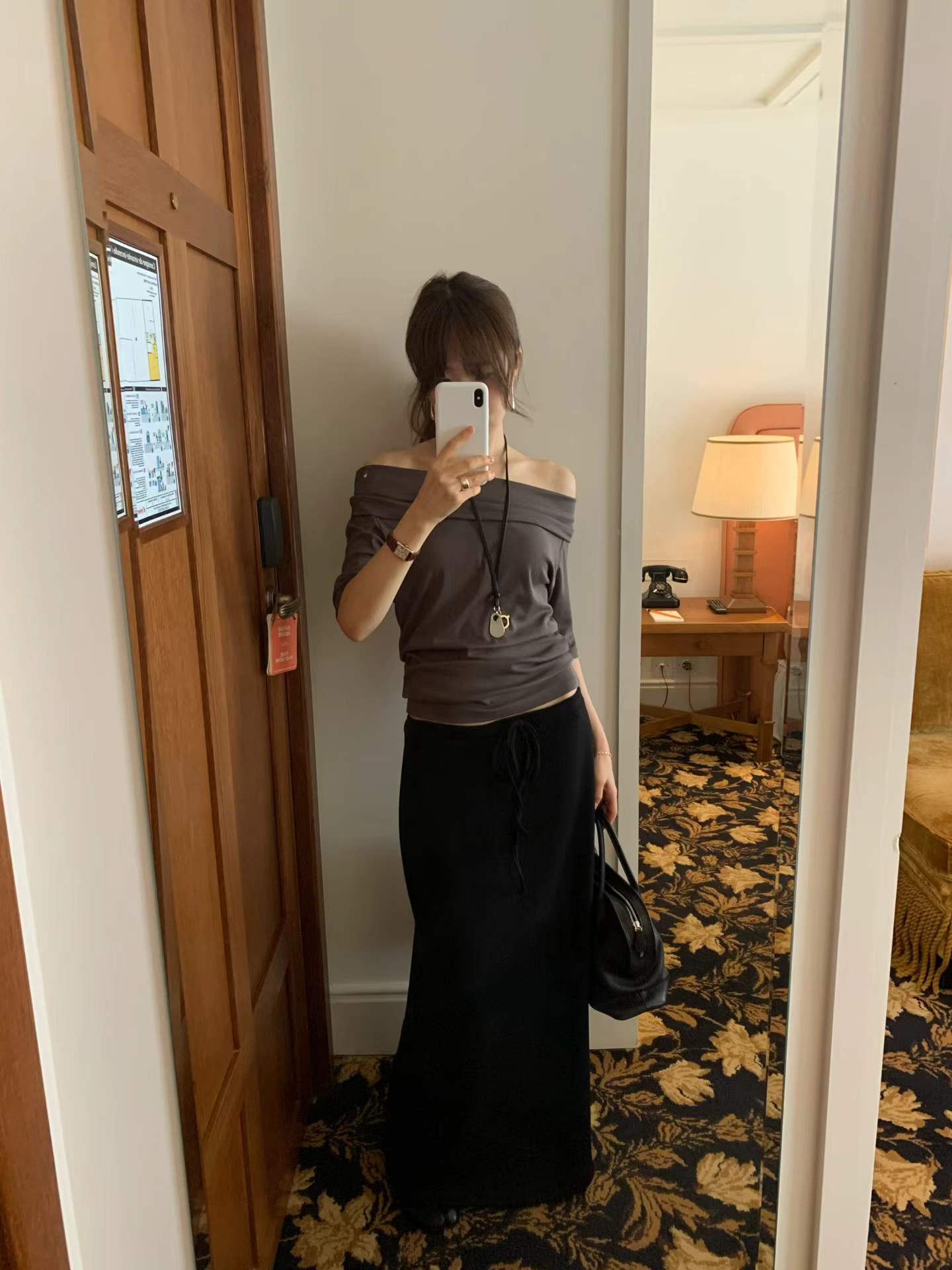 Ounce ray string skirt-3col