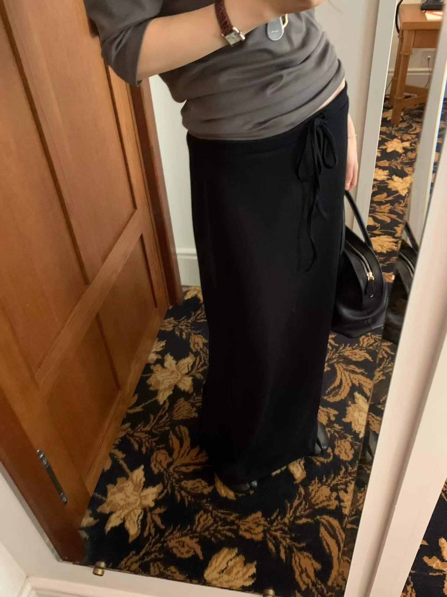Ounce ray string skirt-3col