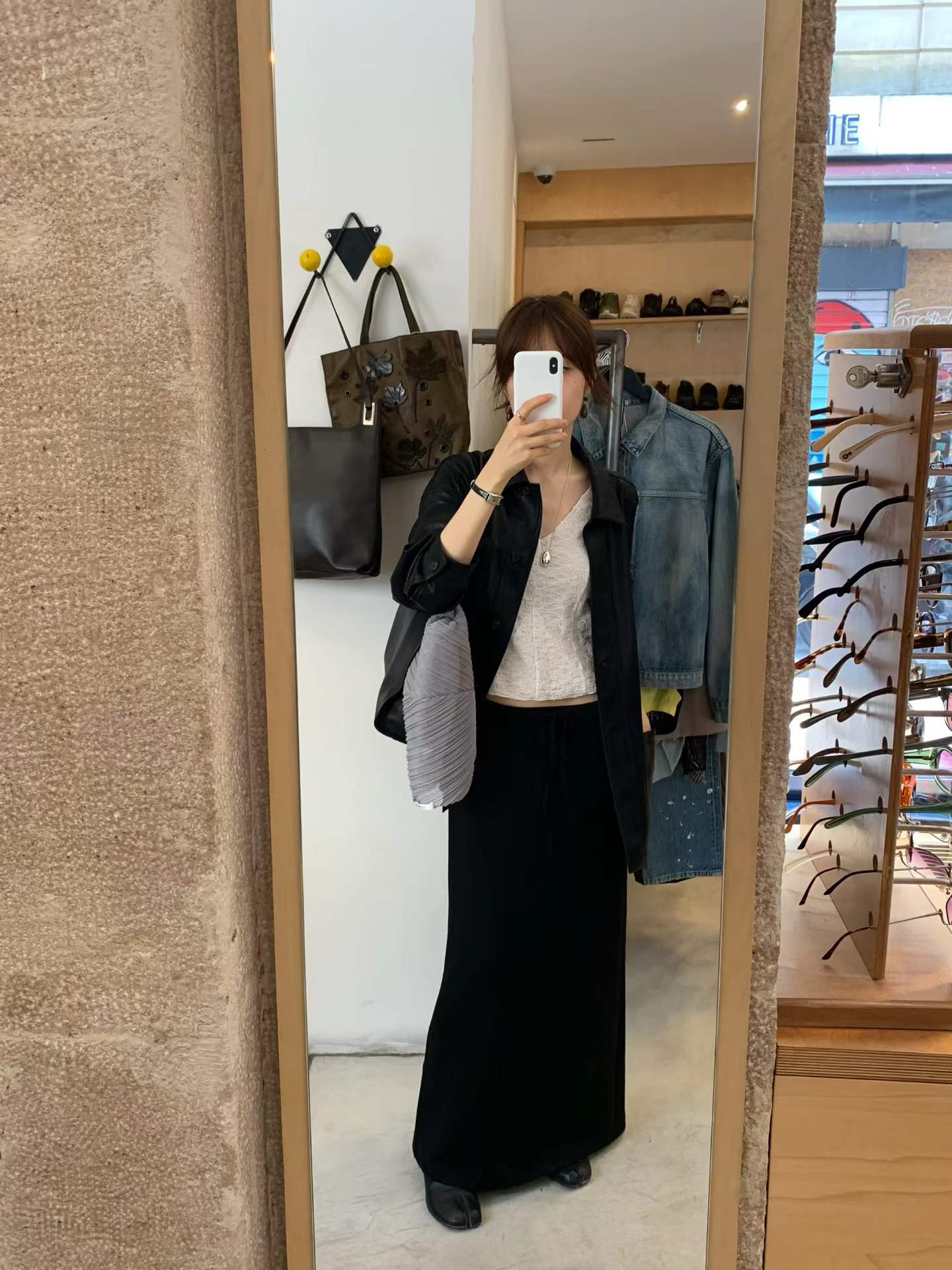 Ounce ray string skirt-3col