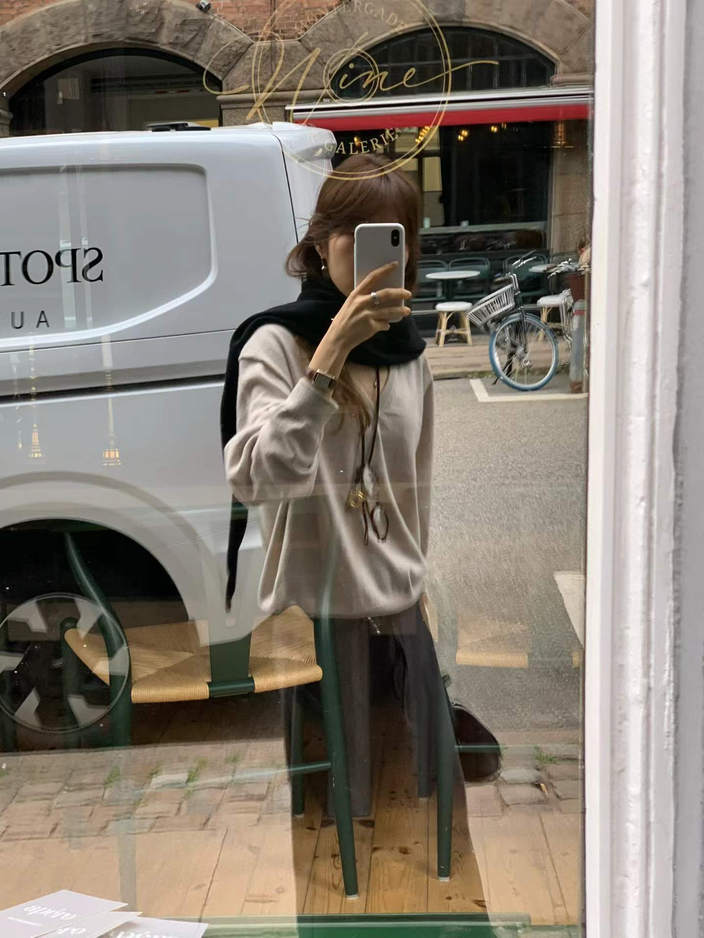 Ounce ain V wholegar knit-3col