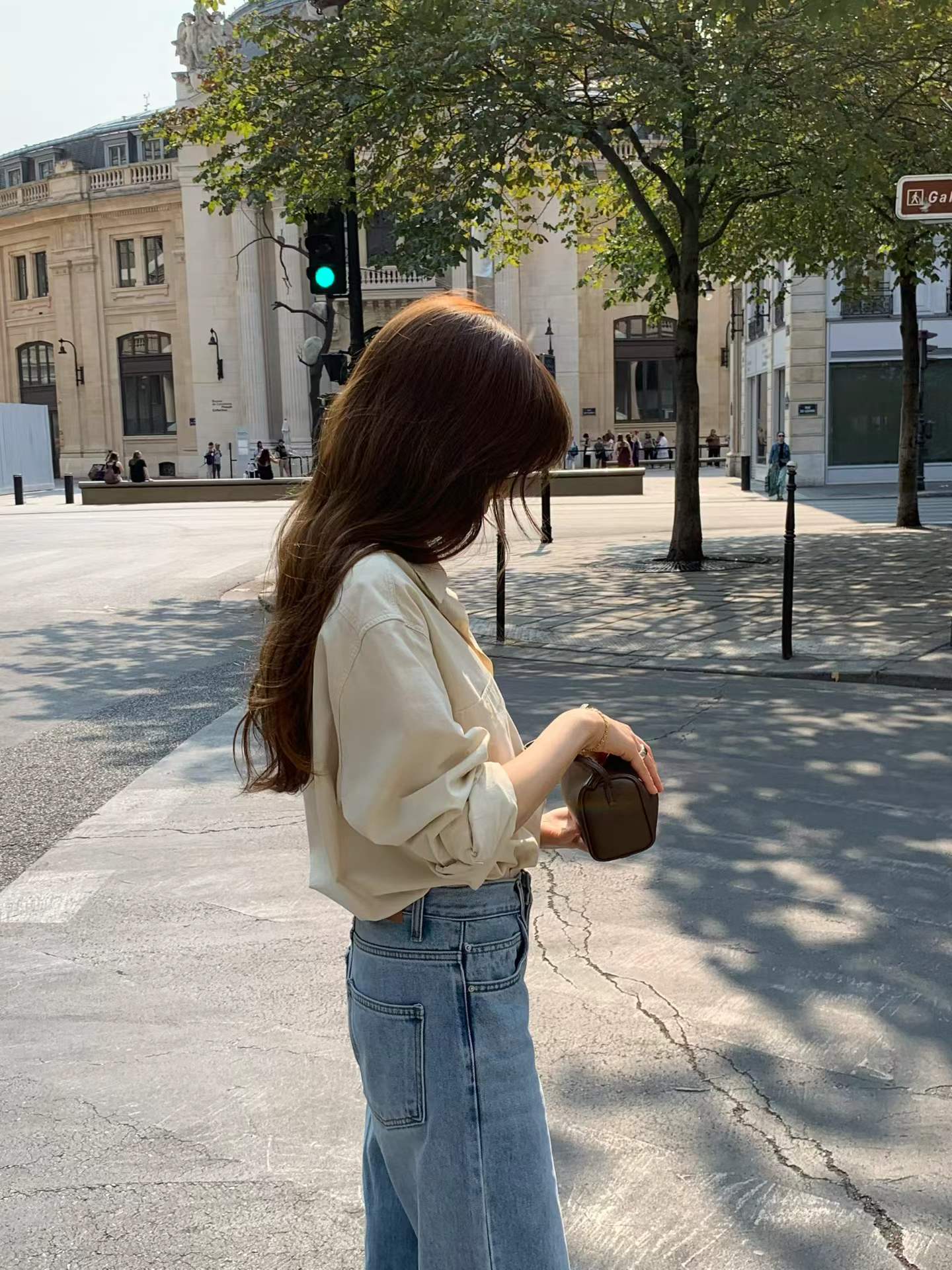 Ounce autumn light blue denim