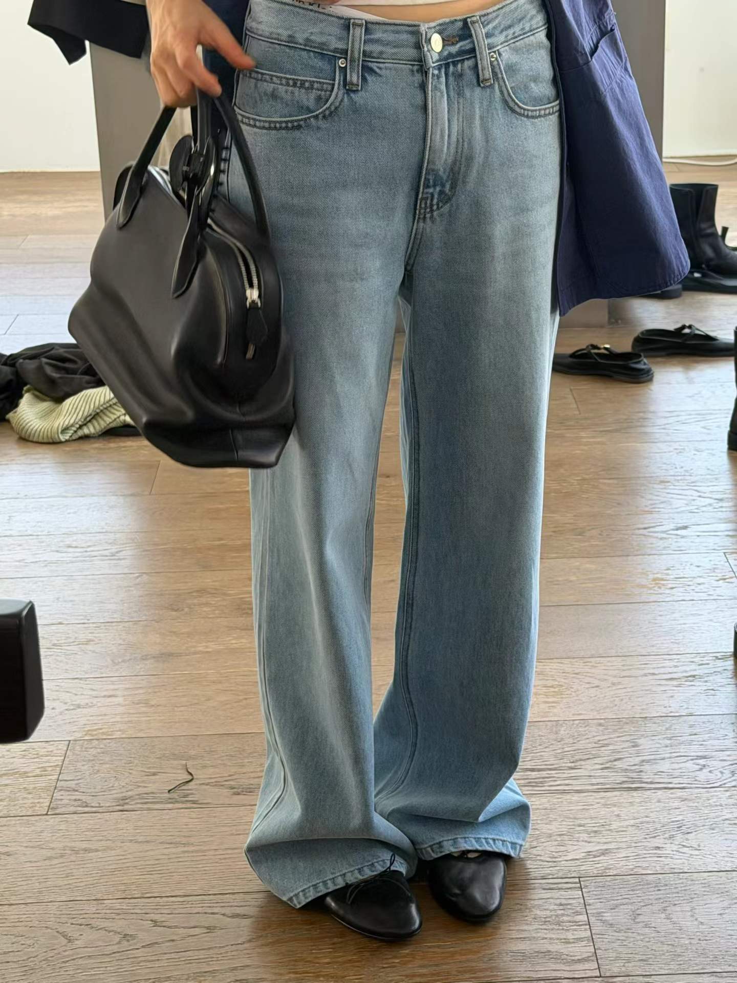 Ounce autumn light blue denim