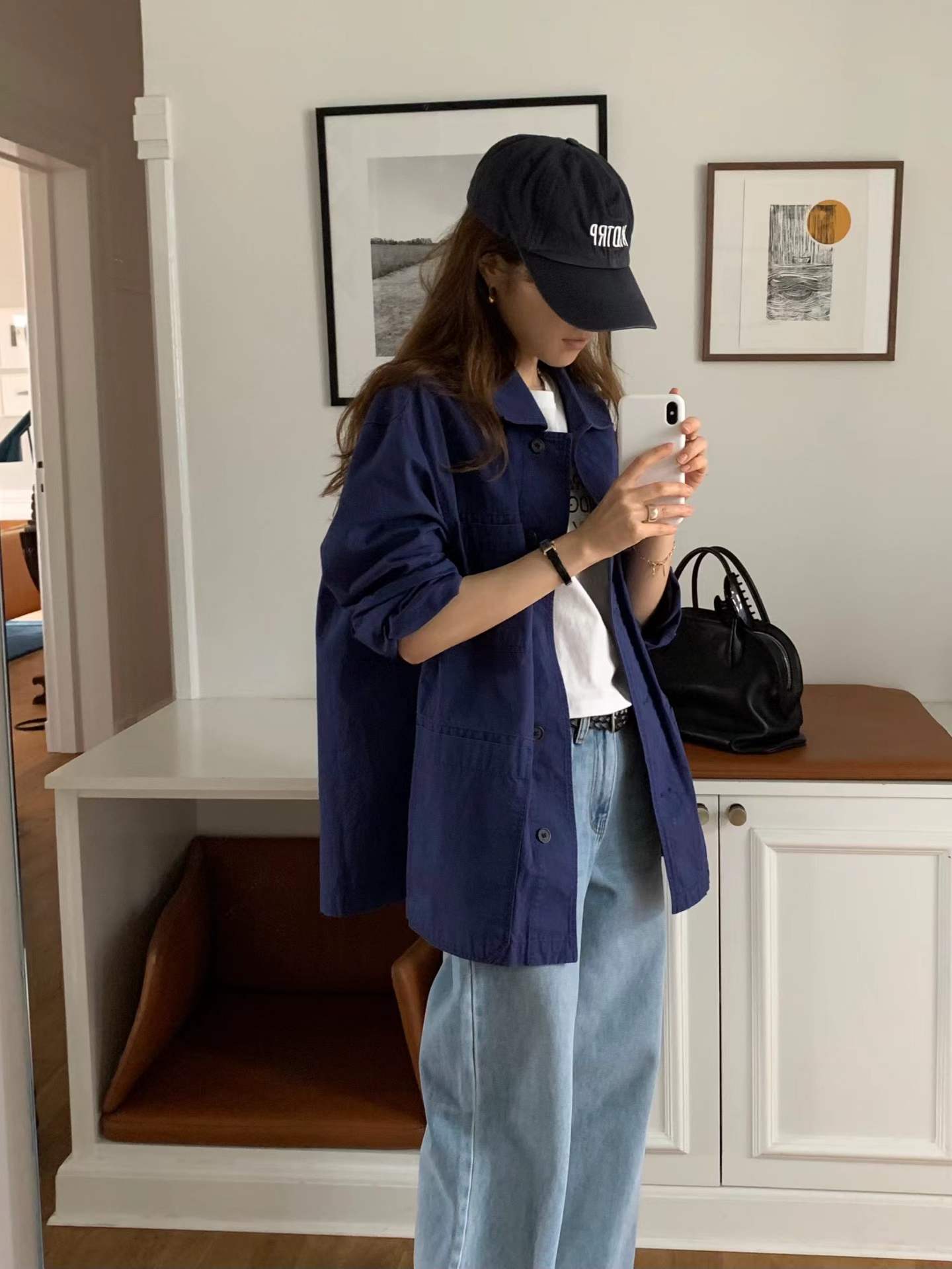 Ounce autumn light blue denim