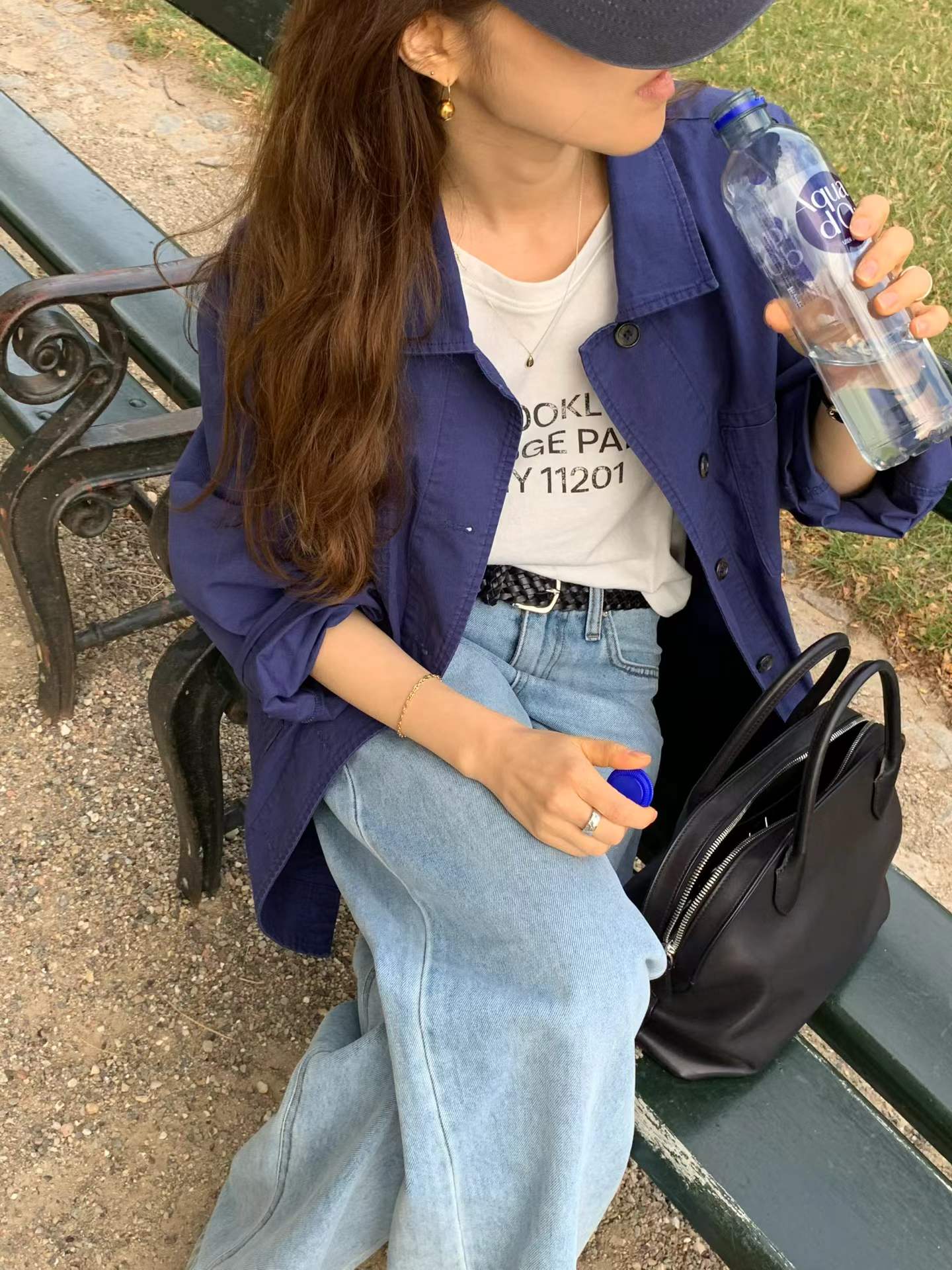 Ounce autumn light blue denim