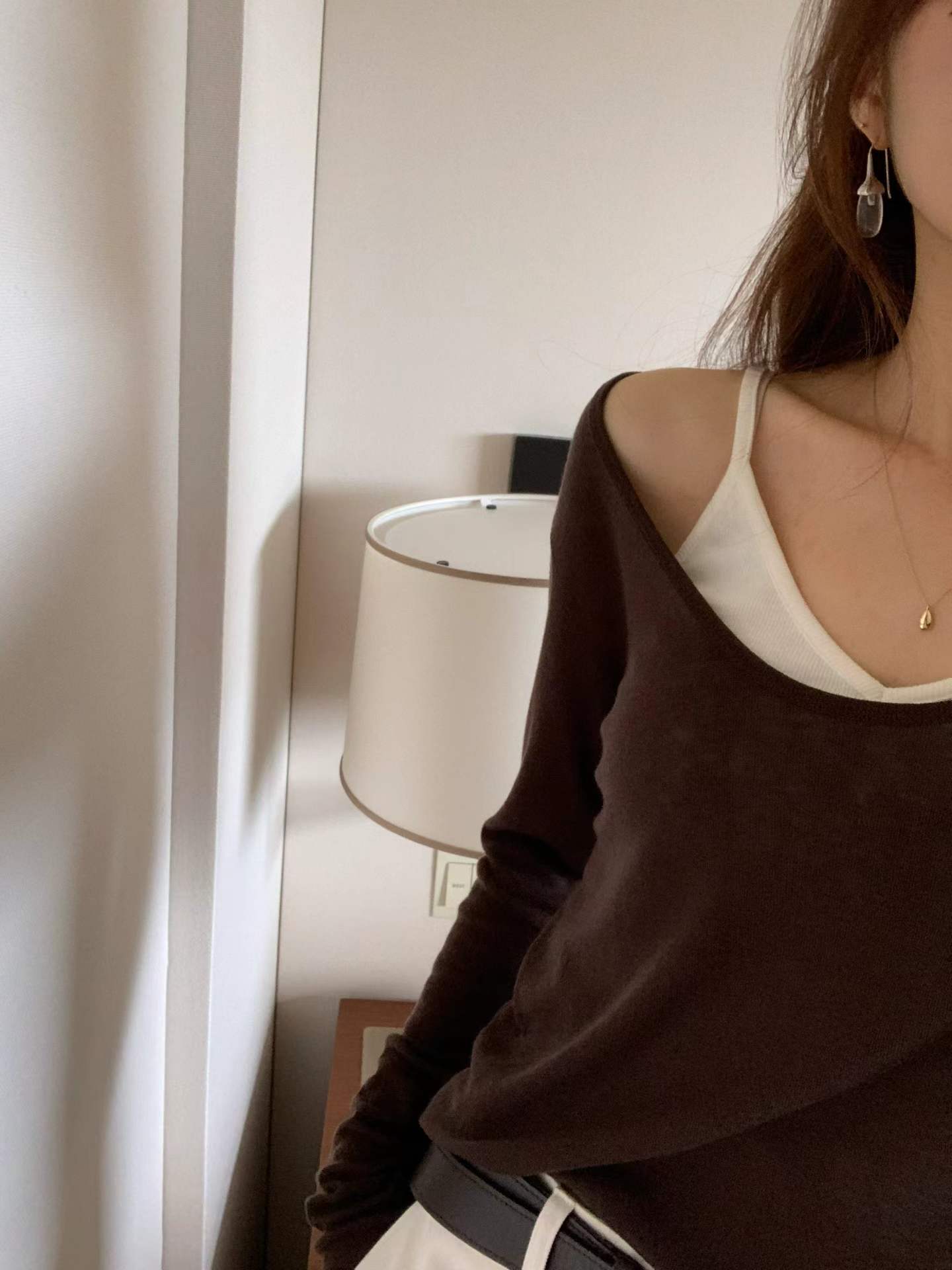 Ounce scoop layered T-3col