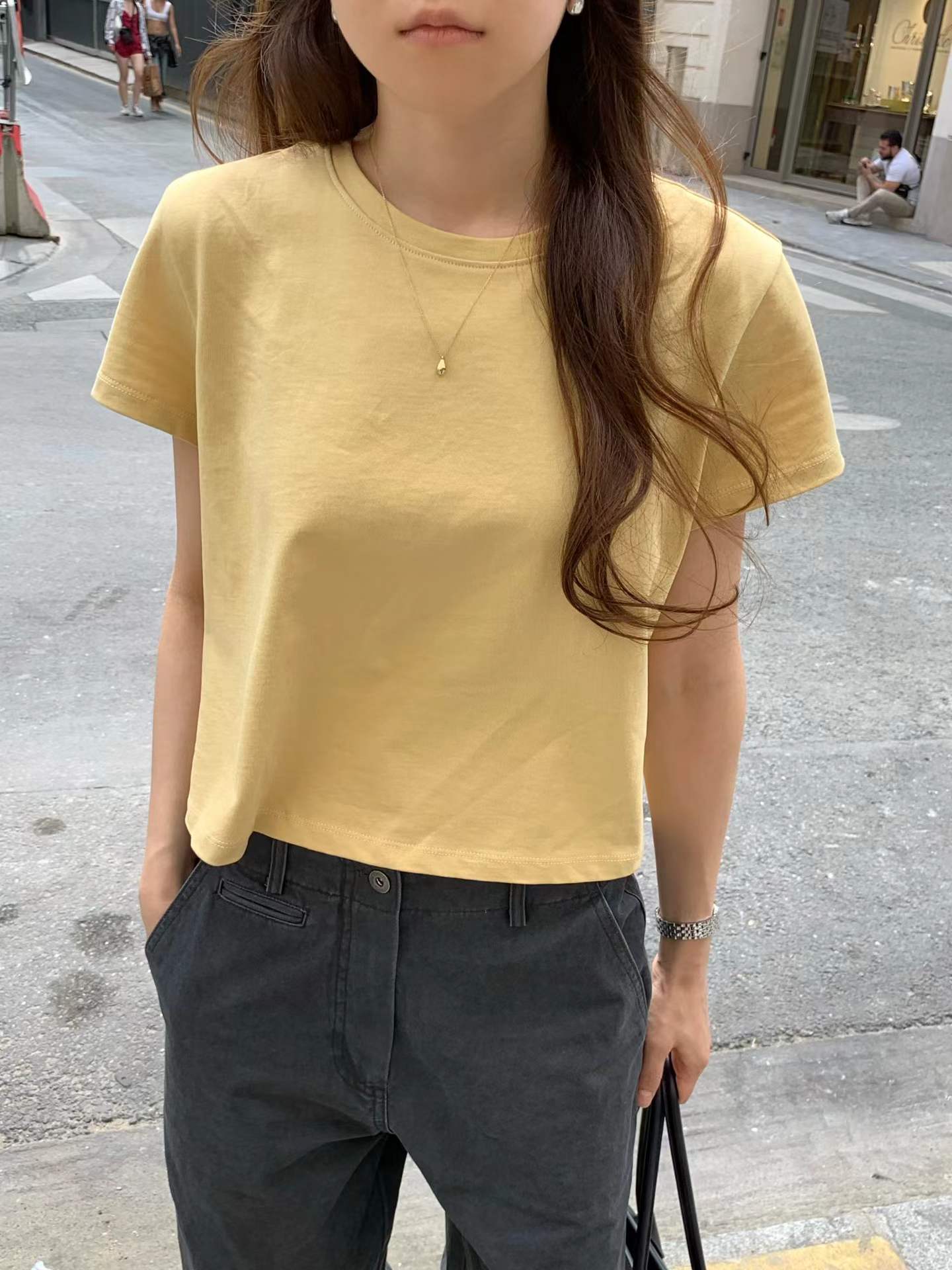 Ounce dover crop T-5col