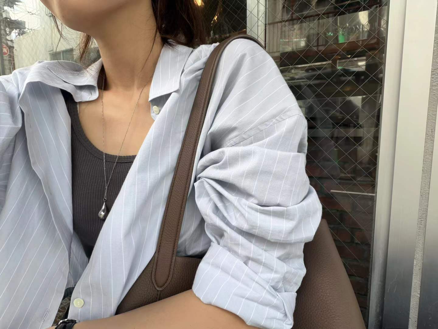 Ounce roy string shirt-2col