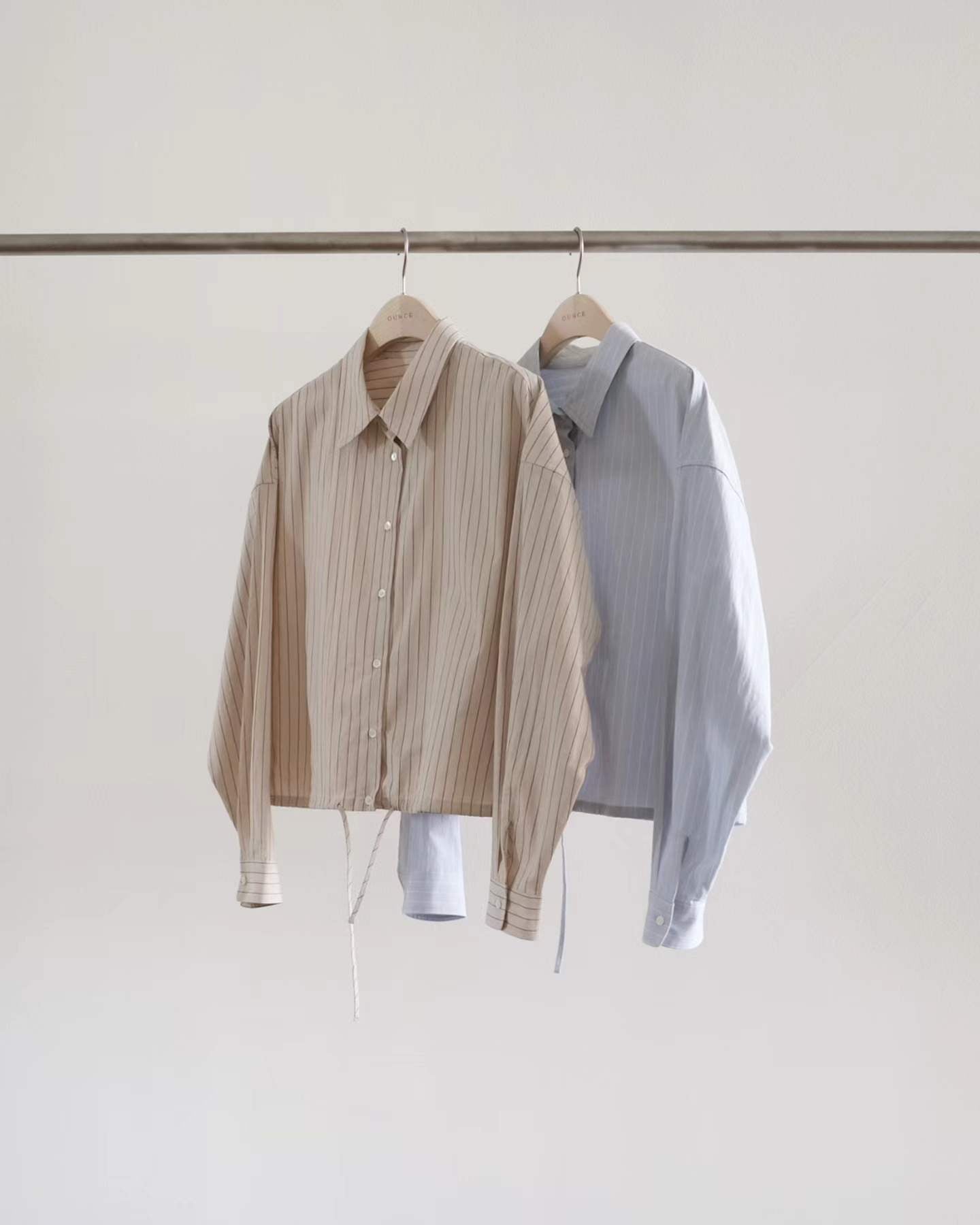 Ounce roy string shirt-2col