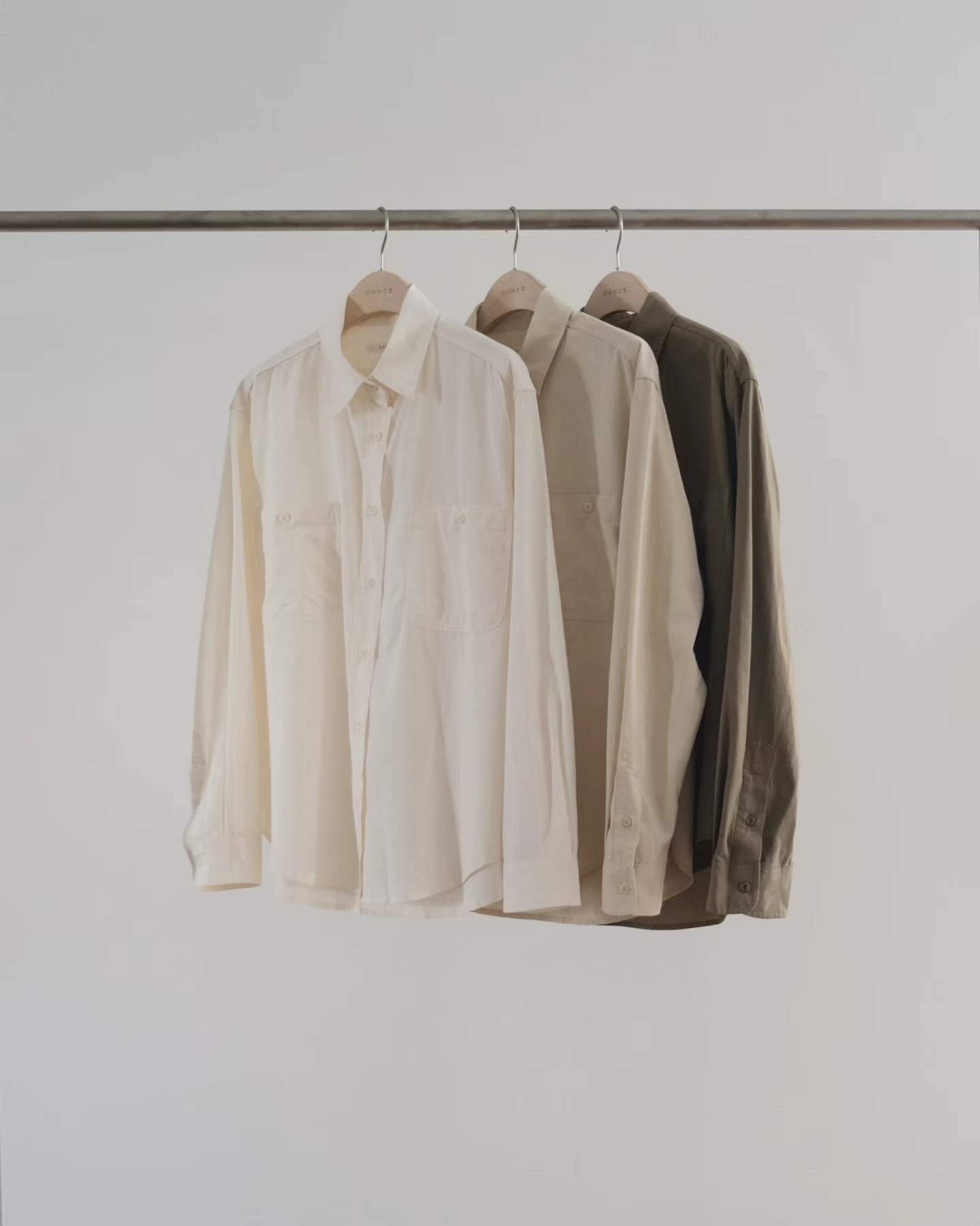 Ounce pb pocket shirt-3col