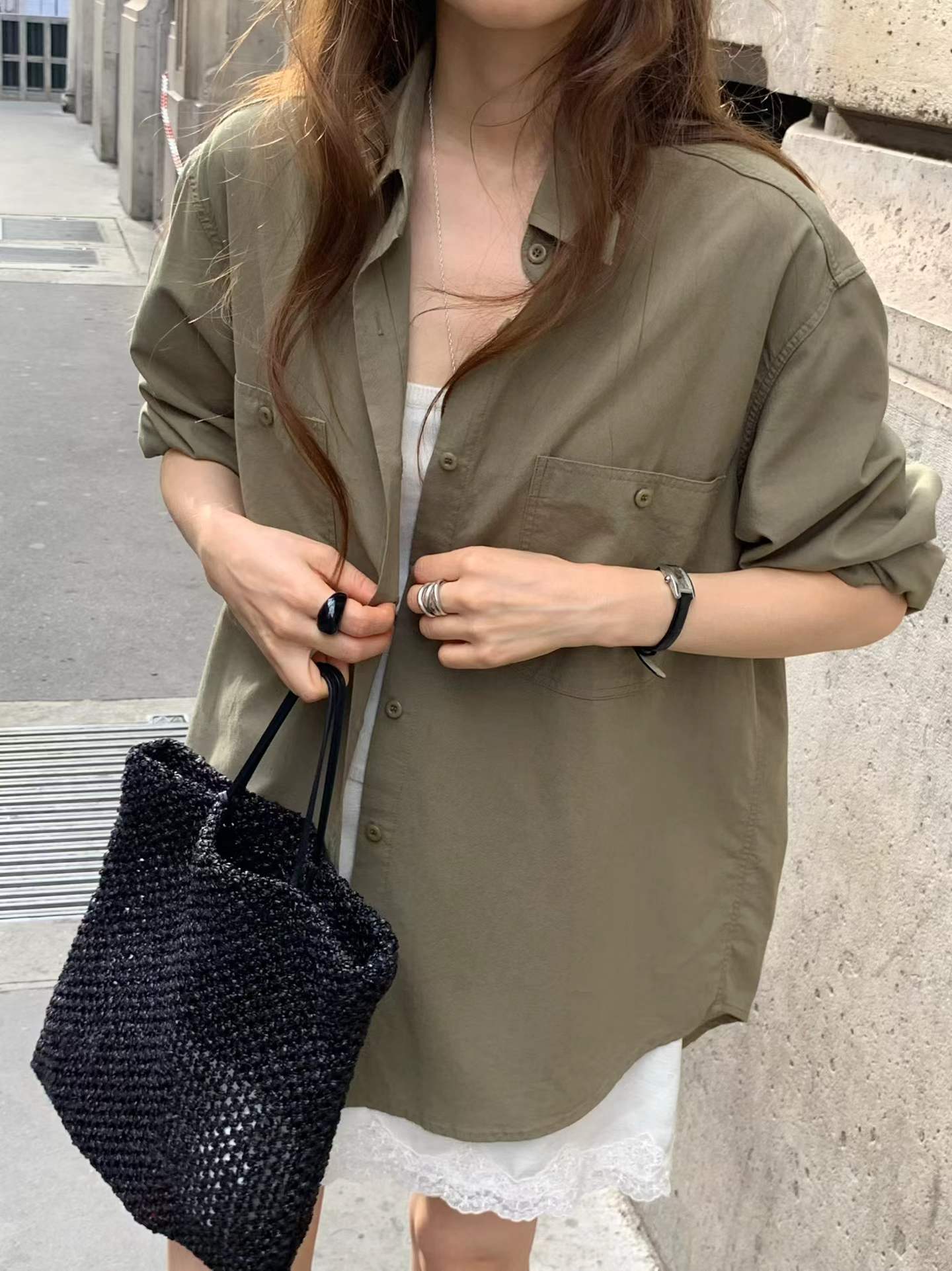 Ounce pb pocket shirt-3col